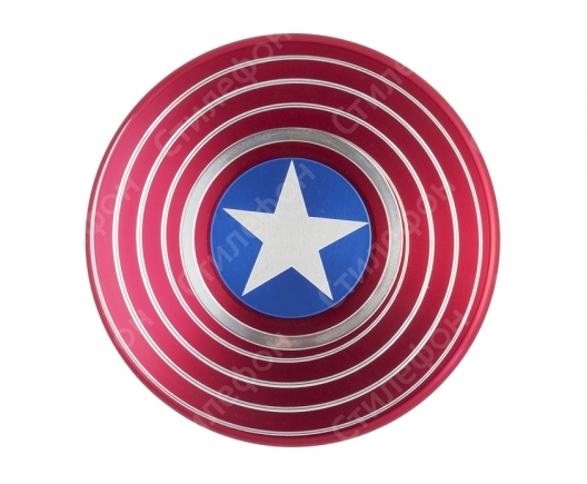 Металлический спиннер Captain America (Капитан Америка)