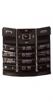 Клавиатура для Nokia 8800 русифицированная (Черная)