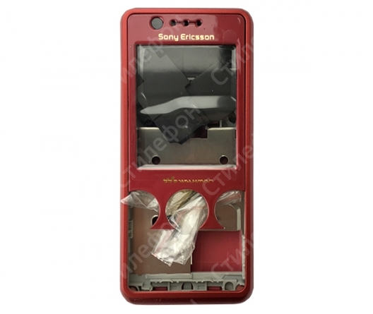 Корпус для Sony Ericsson W660i (Красный)