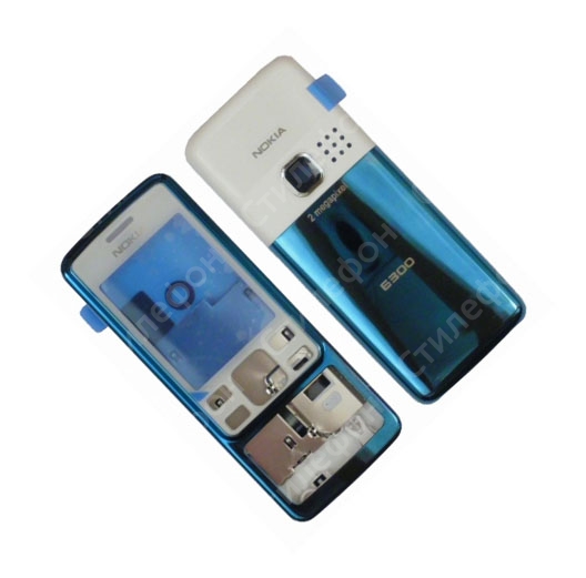 Корпус для Nokia 6300 (Синий)