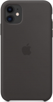 Оригинальный чехол Apple для iPhone 11 Silicone (Чёрный)