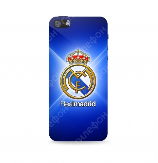 Чехол для iPhone 5S / 6S / 7 / 8 / Plus / X / XS / XR / SE / 11 / 12 / 13 / Mini / Pro / Max - Real Madrid (Реал Мадрид №2)