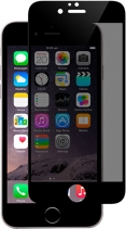 Защитное стекло 0.3мм на весь экран AntiSpy Glass Антишпион для iPhone 8 Plus (Черное)
