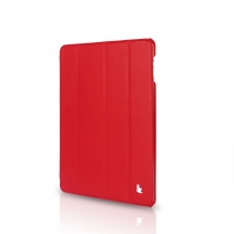 Чехол для iPad 2 / 3 / 4 кожаный смарт кейс Jison (Красный)