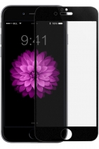 Матовое защитное стекло 0.3мм на весь экран для iPhone 8 (Черное)