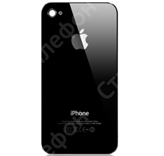 Задняя крышка для iPhone 4S Черная (Оригинал)