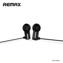 Наушники Remax RM-600M с микрофоном (Чёрные)
