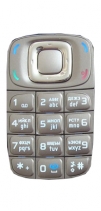 Клавиатура Nokia 6086 Русифицированная (Черная)