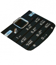Клавиатура Nokia 6208 Русифицированная (Черная)
