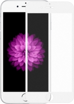 Матовое защитное стекло 0.3мм на весь экран для iPhone 8 Plus (Белое)