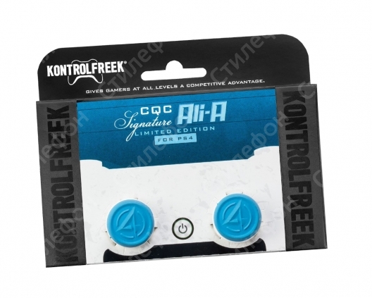 Накладки на стики Kontrolfreek CQC Signature Ali — A Edition для Dualshock 4 PS4 / PS5 Dualsense