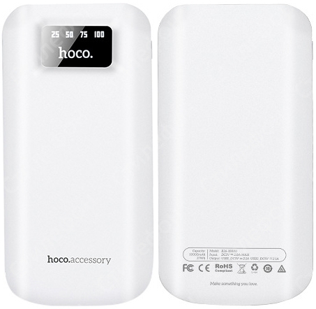 Внешний Аккумулятор Hoco B26 10000 mAh Beitan Power Bank (Белый)