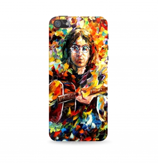 Чехол для iPhone 5S / 6S / 7 / 8 / Plus / X / XS / XR / SE / 11 / 12 / 13 / Mini / Pro / Max (Картина Джон Леннон John Lennon)