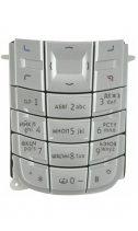 Клавиатура Nokia 3120 Русифицированная (Серебряная)