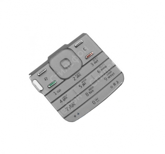 Клавиатура для Nokia N79 русифицированная (Серебряная)