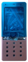 Корпус для Sony Ericsson T650i с англ раскладкой (Розовый)