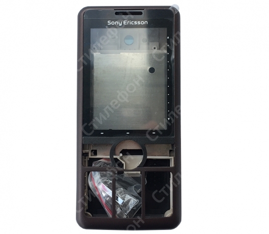 Корпус для Sony Ericsson G700 (Коричневый)