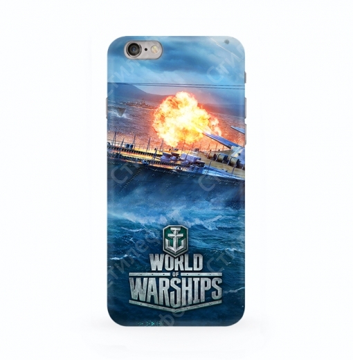 Чехол для iPhone 5s / 6s / 6s+ / 7 / 7+ / 8 / 8+ / Xs / 11 / Pro / Max (World of Warships)
