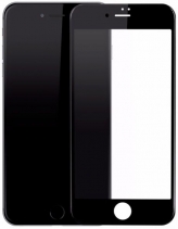 Защитное стекло 3D 0.3мм на весь экран для iPhone 7 Plus (Черное)