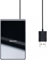 Ультратонкое беспроводное зарядное устройство Baseus Card Ultra-thin 15W (Чёрное)
