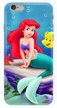 Чехол для iPhone 5S / 6S / 7 / 8 / Plus / X / XS / XR / SE / 11 / 12 / 13 / Mini / Pro / Max - Русалочка (The Little Mermaid)