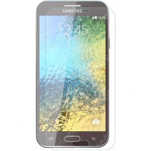 Защитное стекло для Samsung Galaxy E5 E500 бронированное (Закруглённое)