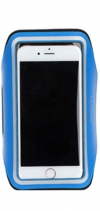 Чехол Rock Slim Sport Armband на руку для бега — iPhone 5 / 6 / 7 / 8 для средних моделей до 4,7" (Синий)