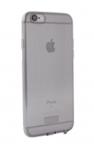 Чехол силиконовый Premium Luxo для iPhone 6s (Прозрачный черный)
