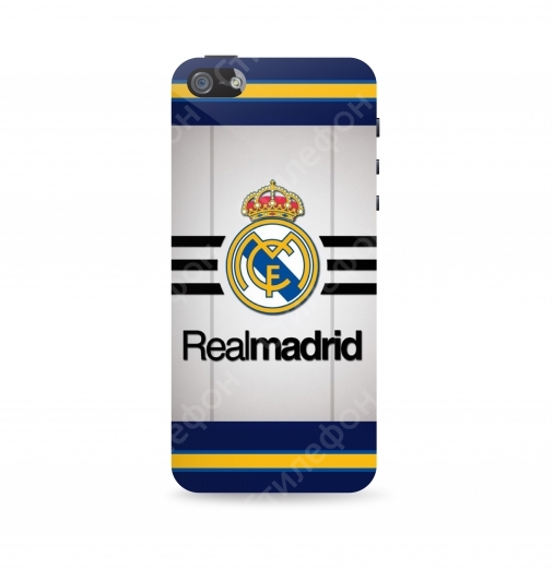 Чехол для iPhone 5S / 6S / 7 / 8 / Plus / X / XS / XR / SE / 11 / 12 / 13 / Mini / Pro / Max - Real Madrid (Реал Мадрид)