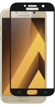 Защитное стекло на весь экран 0.3мм для Samsung Galaxy A5 2017 SM A520F (Чёрное)