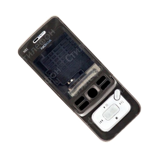 Корпус для Nokia N91 (Серебряный)