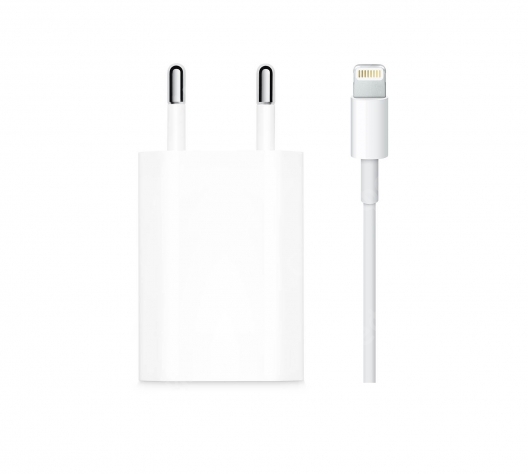 Адаптер питания Apple USB мощностью 5Вт + кабель Lightning 1м