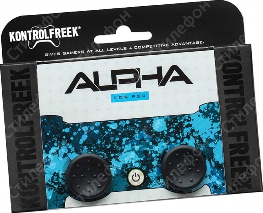 Накладки на стики KontrolFreek Alpha для Dualshock 4 PS4 / PS5 Dualsense (Чёрные)