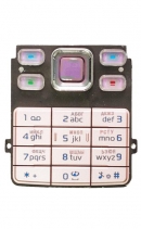 Клавиатура Nokia 6300 Русифицированная (Розовая)