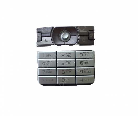 Клавиатура Sony Ericsson K790i Русифицированная (Серебряная)