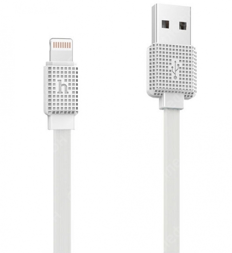 Кабель для Apple HOCO UPL18 Waffle Lightning Cable 120cm (Белый)