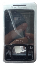 Корпус для Sony Ericsson T303i (Серебряный)