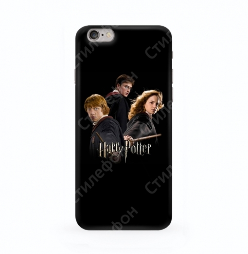 Чехол для iPhone 5S / 6S / 7 / 8 / Plus / X / XS / XR / SE / 11 / 12 / 13 / Mini / Pro / Max (Harry Potter, Hermione, Ronald Bilius)