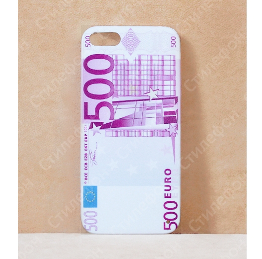 Чехол для iPhone 5s / 6s / 6s+ / 7 / 7+ / 8 / 8+ / Xs / 11 / Pro / Max (500 евро)