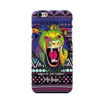 Чехол для iPhone 6s Plus светящийся Luxo King 7 Animals (Мистер Лев 2)