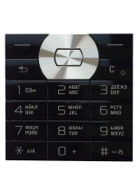 Клавиатура Sony Ericsson W350i Русифицированная (Чёрная)