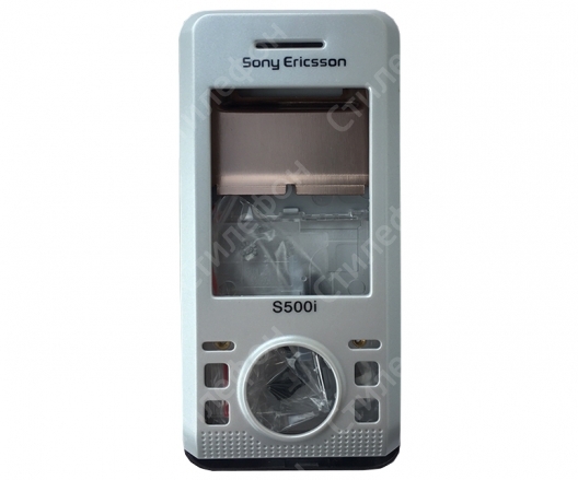 Корпус для Sony Ericsson S500i (Серебряный)