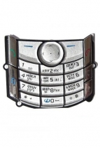 Клавиатура Nokia 6680 / 6681 Русифицированная (Серебряная)