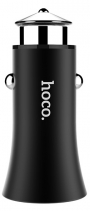 Автомобильное зарядное устройство на 2 USB Hoco Z8A Titan Dual Car Charger 3.1А (Черное)