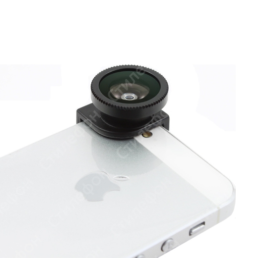Фишай, ширик, макро объектив, рыбий глаз для iPhone 5S / SE (3 в 1)