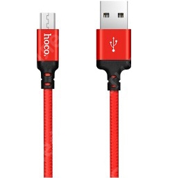 Кабель Hoco X14 Micro USB 1M (Красный)