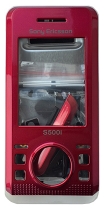 Корпус для Sony Ericsson S500i (Красный)