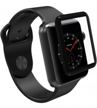 5D Защитное cтекло для Apple Watch на весь экран 0.2мм (38)