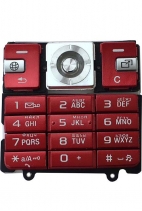 Клавиатура Sony Ericsson K610i Русифицированная (Красная)