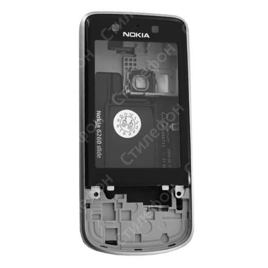 Корпус для Nokia 6260 slide в сборе (Черный)